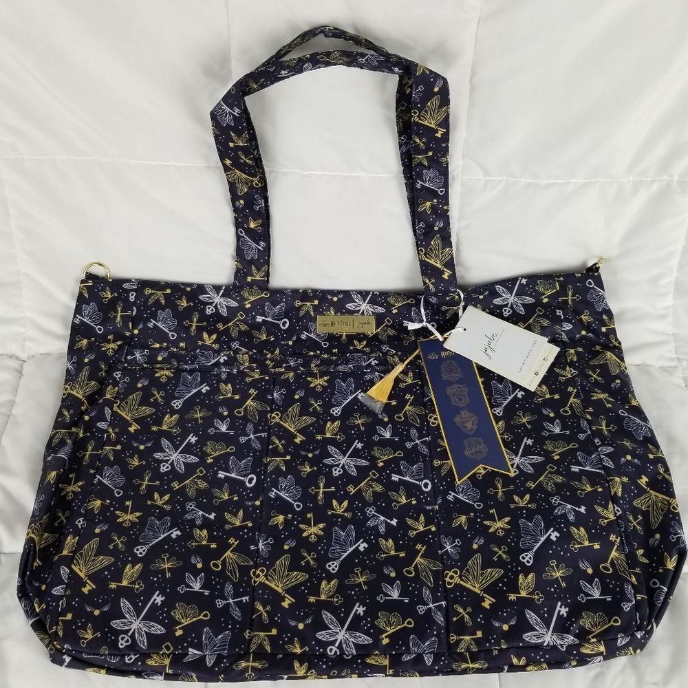 JuJuBe Harry Potter Super Be Flying Keys Large Overnight Tote Bag HP FK Travel